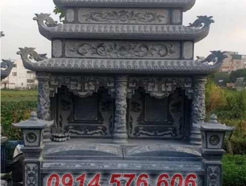 15+ mộ đá nguyên khối địa táng đẹp bán thanh hóa