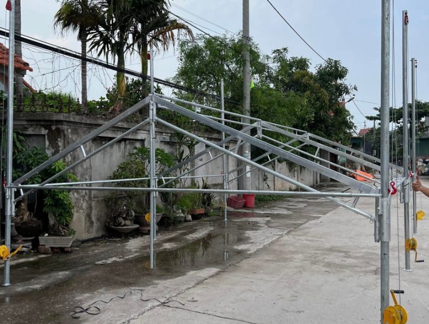 Sản Xuất Khung Rạp Đám Cưới Giá Tốt Nhất !