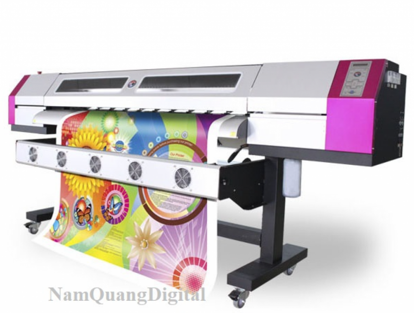 Máy in bạt, quảng cáo khổ 1m8 Galaxy dùng đầu dx5