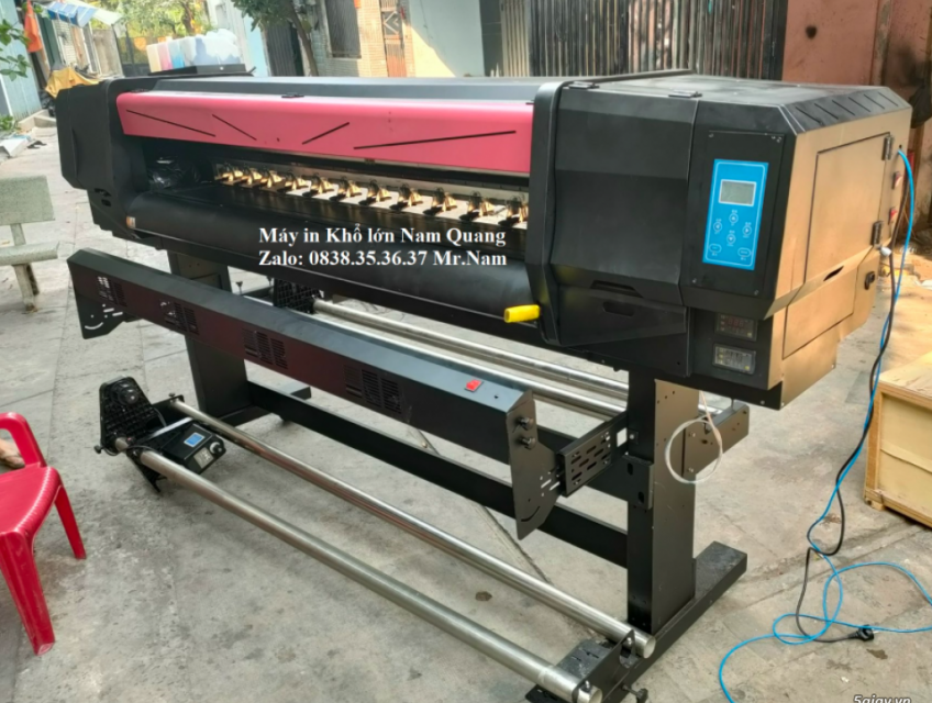 Máy in decal, in bạt khổ lớn 1m7 giá rẻ