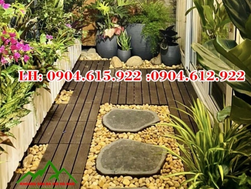 Bán Sỏi Trang Trí Sân Vườn