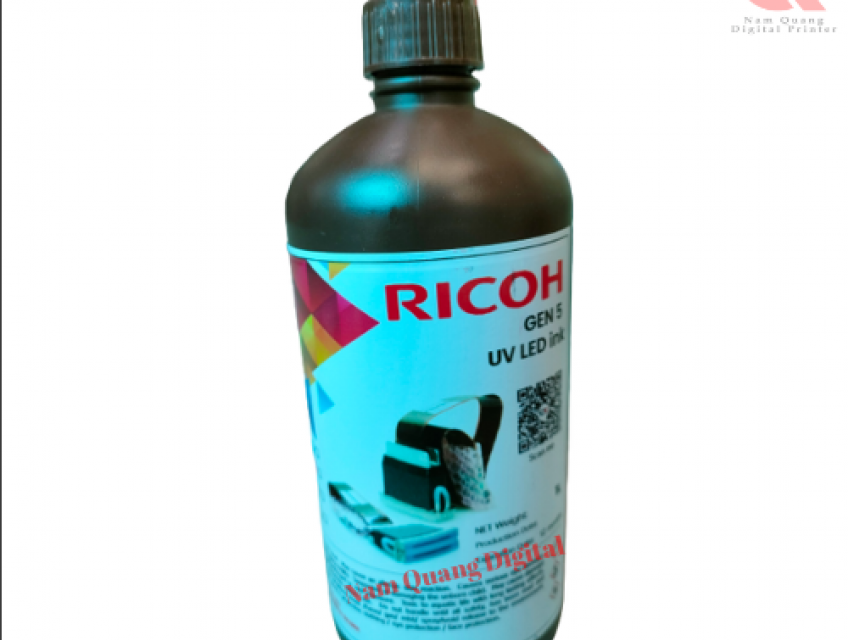 Mực in UV ricoh gen 5 ( Màu đỏ )