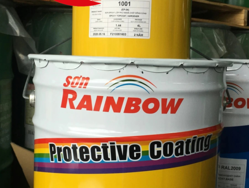 CHUYÊN PHÂN PHỐI SƠN NƯỚC GỐC DẦU RAINBOW BÓNG MỜ 405 GIÁ RẺ