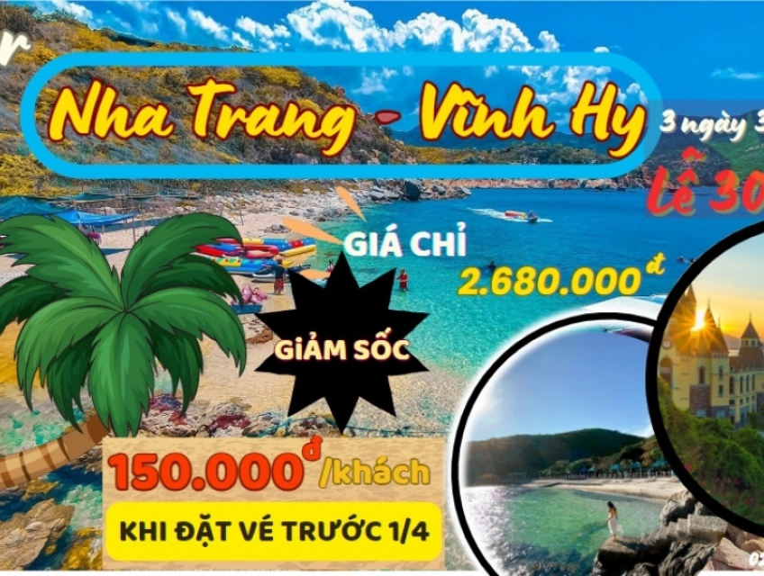 Lễ 30/4 - 1/5 NÀY ĐI ĐÂU