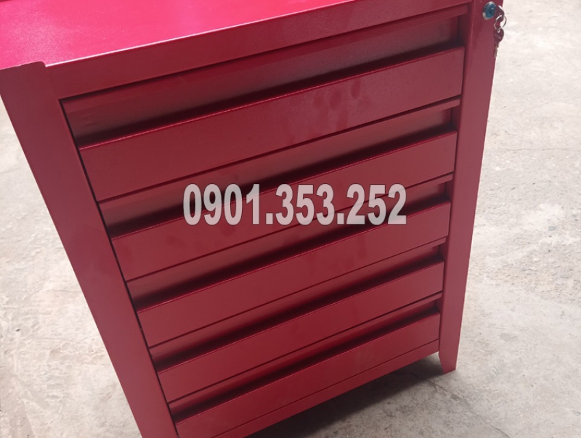 Tủ 5 ngăn, tủ đựng đồ nghề, xe đẩy dụng cụ 5 ngăn