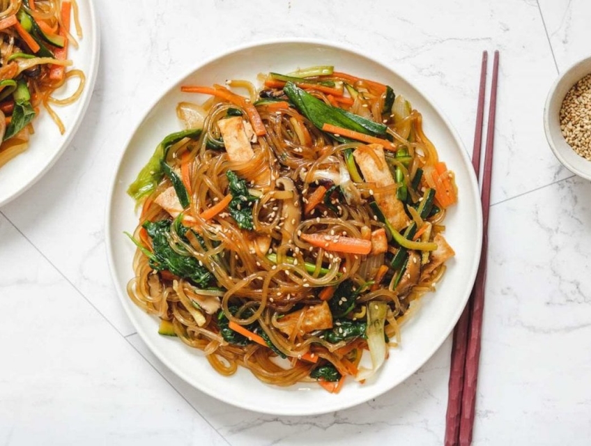 Làm miến xào lòng gà thơm nức như các quán gà ngon Hải Phòng