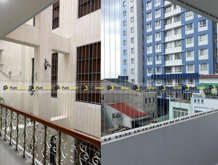 Báo giá thi công Lưới An toàn Ban công