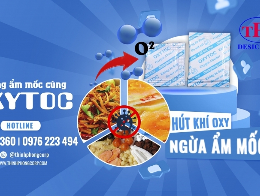 Gói hút ẩm an toàn cho thực phẩm