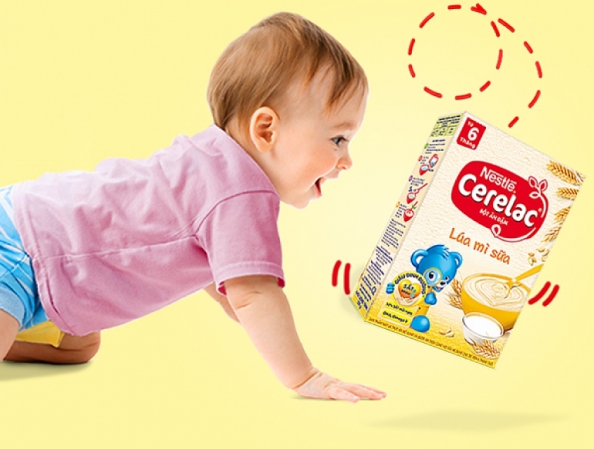 Đặc điểm nổi bật của bột ăn dặm Nestle lúa mì sữa cho bé 6M+
