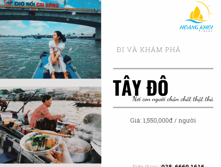DU LỊCH MIỀN TÂY (2 Ngày 1 Đêm) Du Lịch Sinh Thái Miệt Vườn
