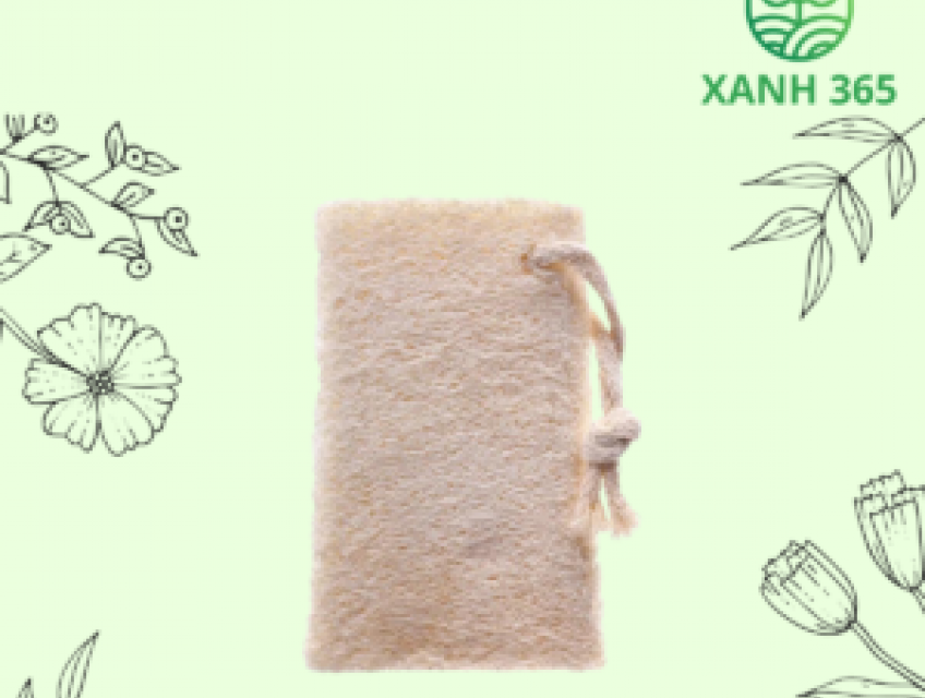 Bông tắm xơ mướp