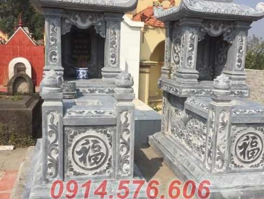 10+ mẫu mộ bằng đá hai mái đẹp bán đắk nông