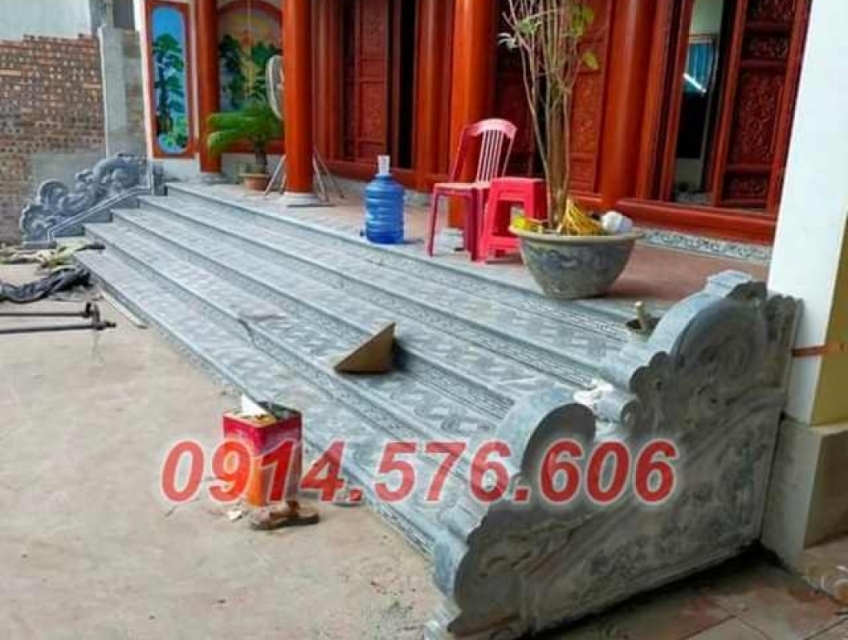 04+ mẫu rồng bịt bậc bằng đá đơn giản đẹp bán kon tum