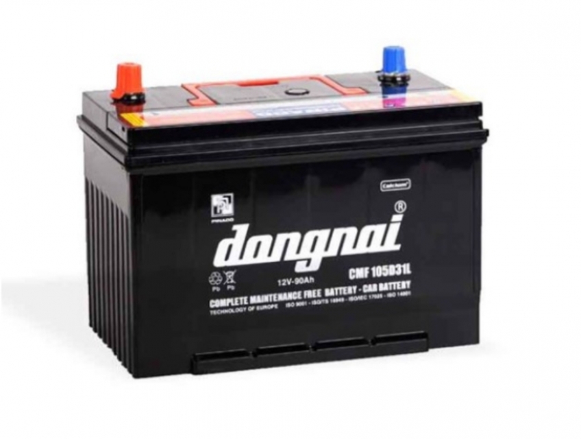 Bình Ắc Quy Đồng Nai 12V 90Ah  CMF 105D31 (R/L)