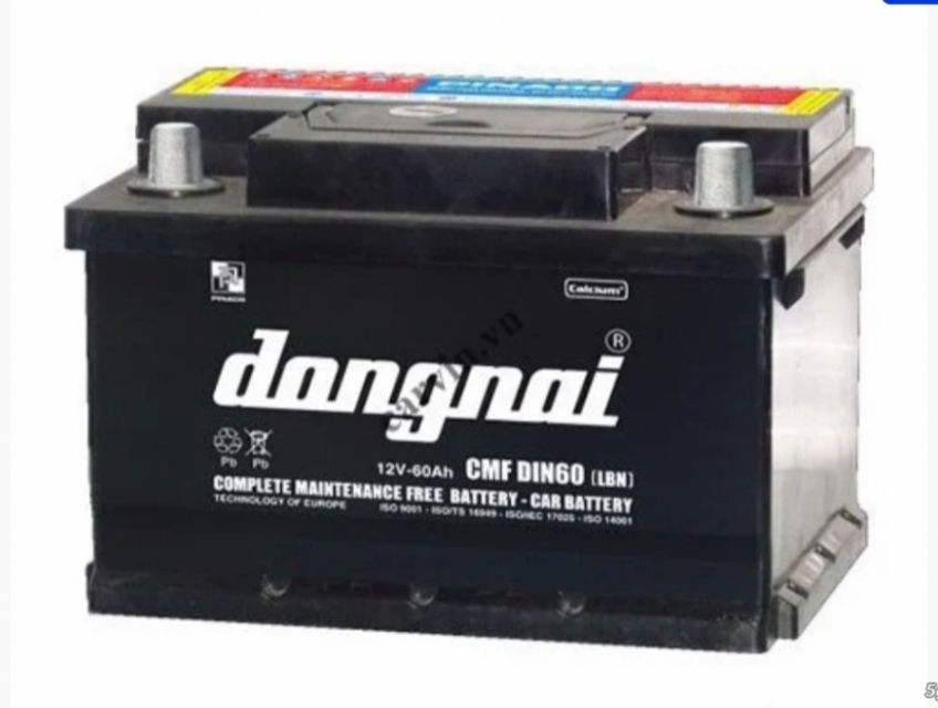 ẮC QUY ĐỒNG NAI 12V 60Ah CMF DIN60