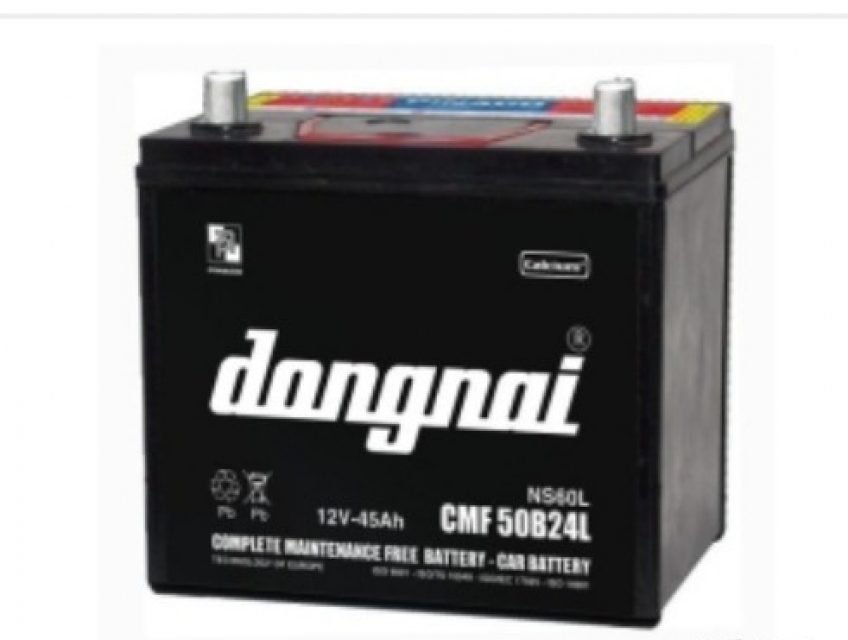 ẮC QUY ĐỒNG NAI 12V 45Ah 50B24L/R CMF