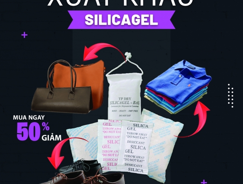 Gói hút ẩm ngành may mặc