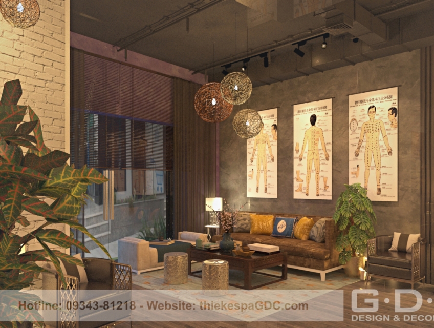 Thiết kế spa trị liệu