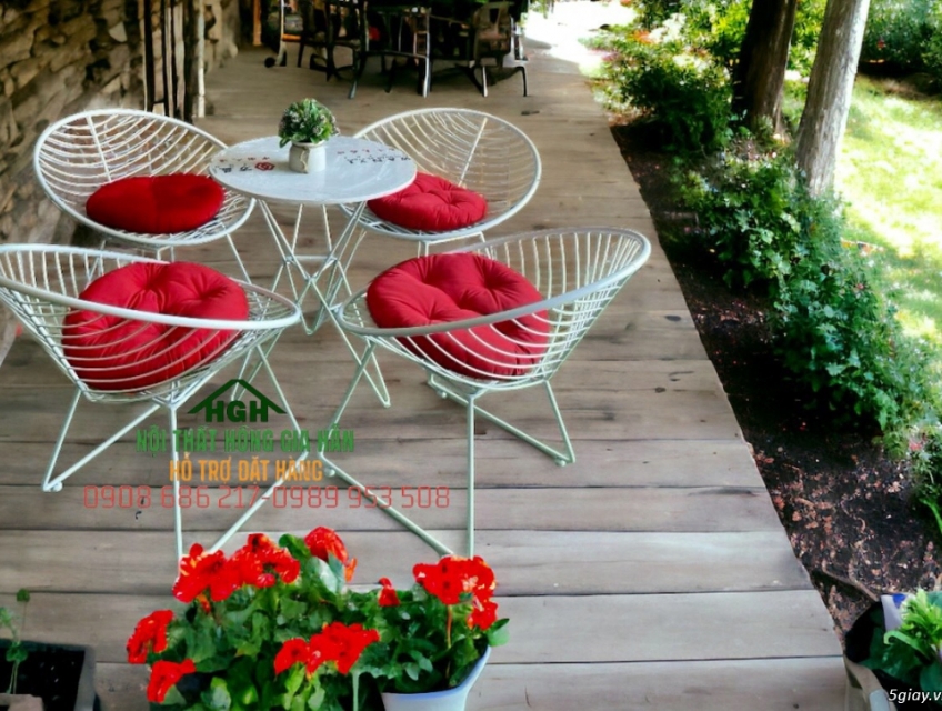 Bàn ghế cafe giá rẻ