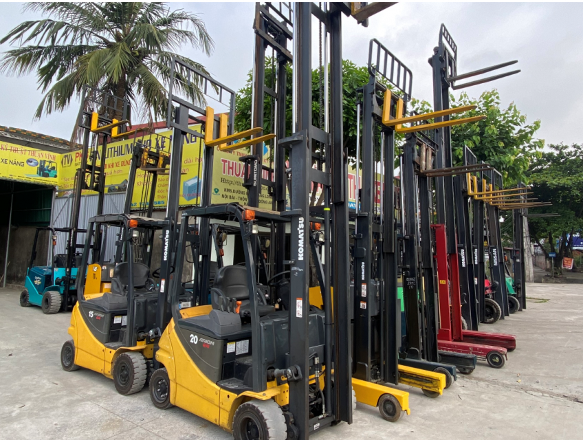 Cho thuê xe nâng hay mua xe nâng! Bạn đã biết?