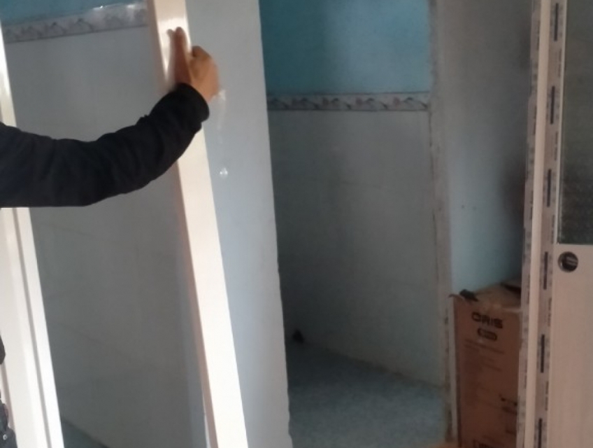 Thi công cửa nhôm kính khánh Vĩnh