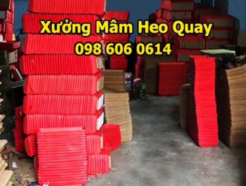 Mâm heo quay, thùng heo quay giá sỉ, lẻ tại xưởng giao hàng toàn quốc