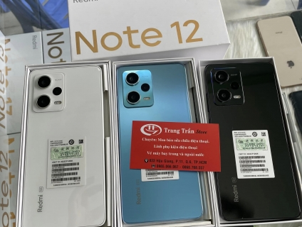 Xiaomi Note 12 Pro 5G 128G fullbox đẹp 99 & mới nguyên seal