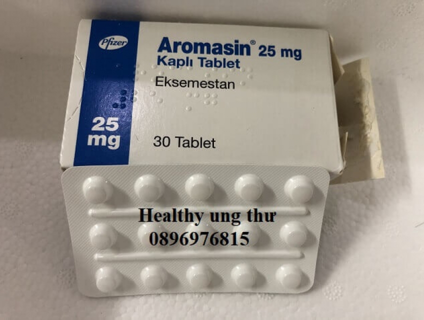 Thuoc tri ung thu vu Aromasin 25mg