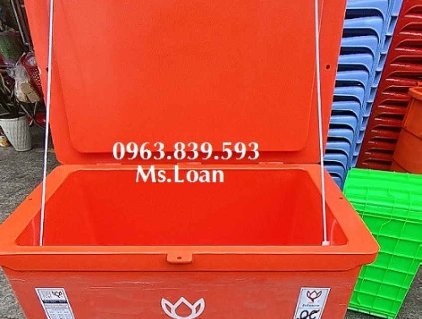 Thùng giữ lạnh 300L thái lan, thùng trữ hải sản 7-10 ngày / 0963839593