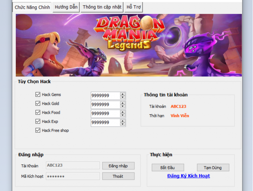 Hack Dragon Mania Legends Mod full 999999 gems