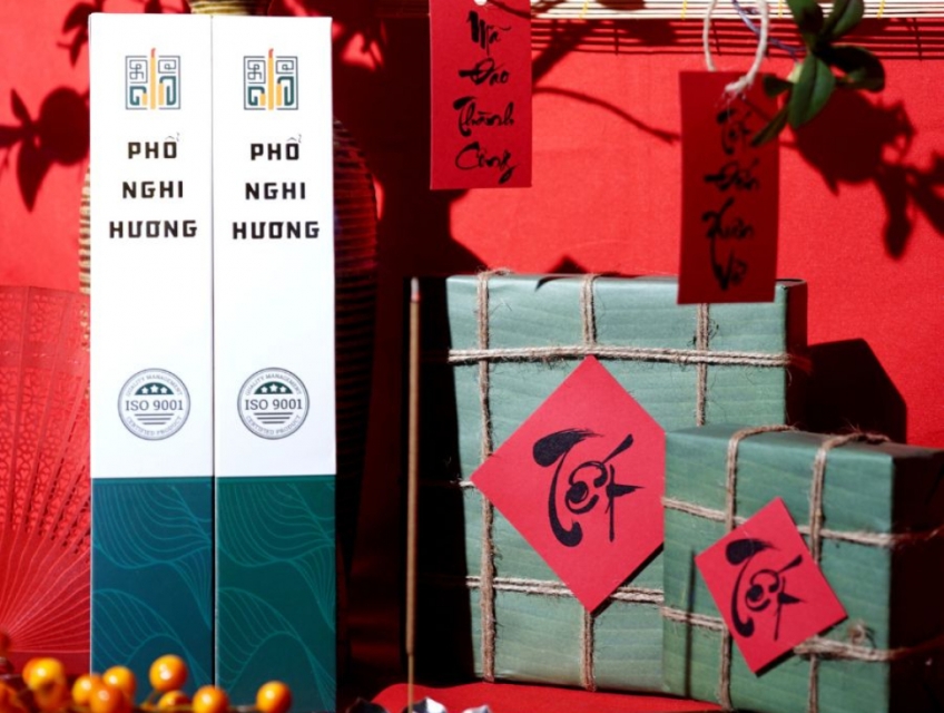 Nhang Thờ Cúng-Thảo Mộc An Lành (cao 32cm,75g)