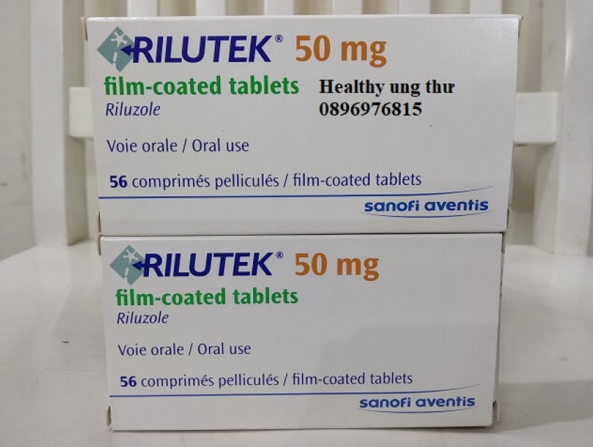 Thuoc Rilutek 50mg dieu tri benh xo cung teo co ben ALS