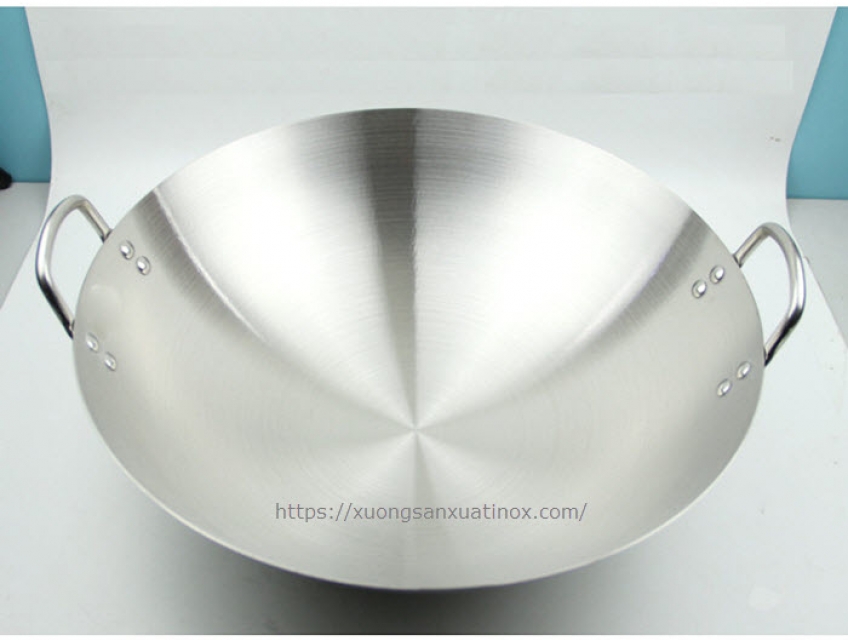 Chảo inox cỡ lớn