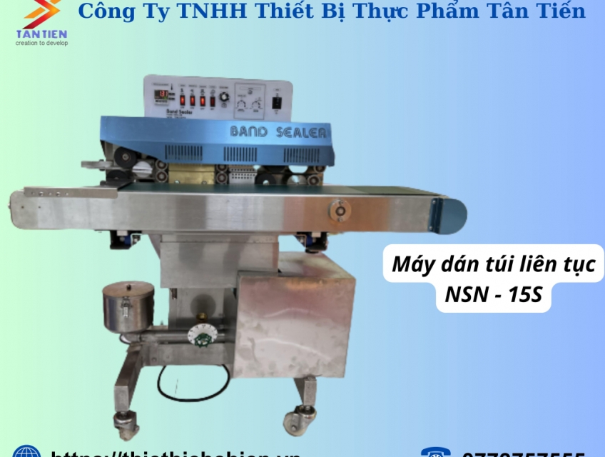 Máy dán túi liên tục