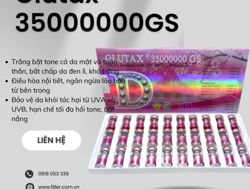 truyền trắng Glutax 35000000gs