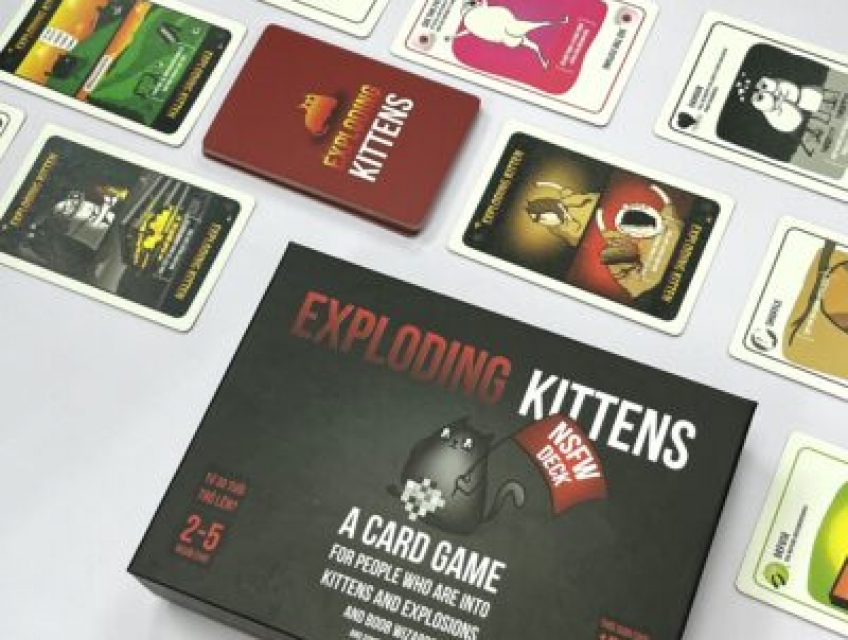 Bài Mèo Nổ Cơ Bản Exploding Kittens (Tặng Bọc Card) | Tình Bạn | 56 Lá