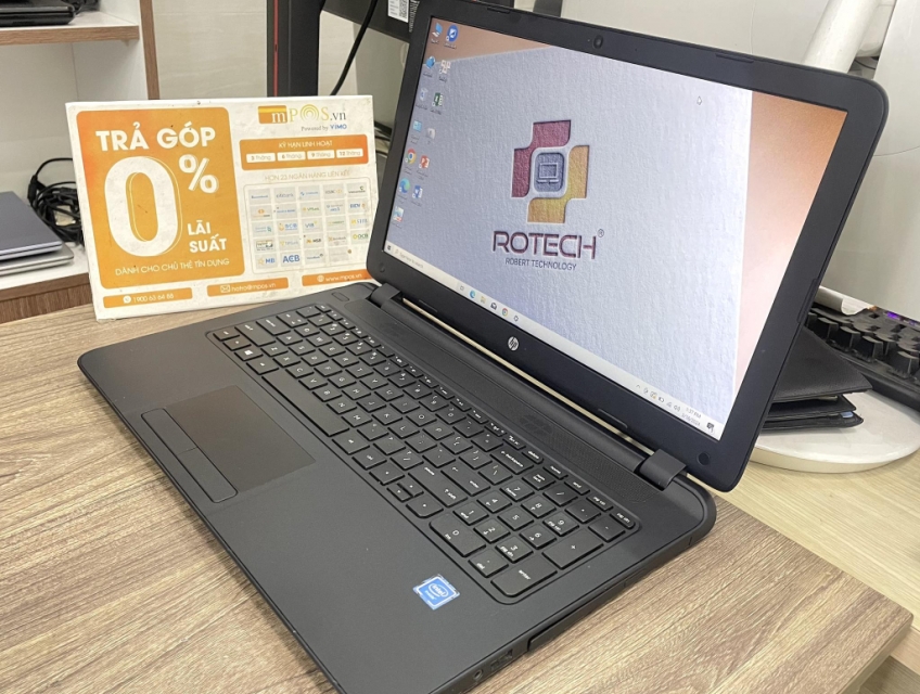 Hp 15 N3060 Ram 4GB SSD 128GB+Hdd 500GB Pin 2-3H