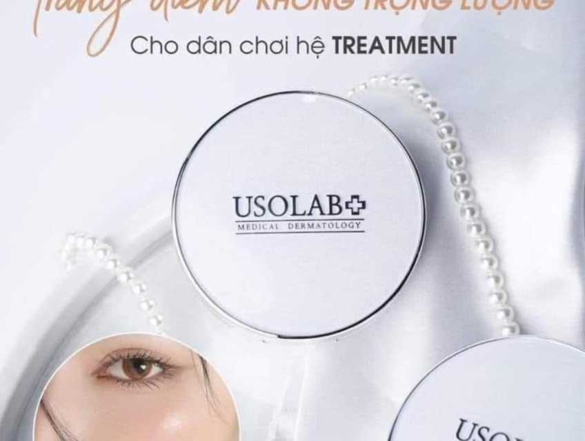 Phấn nước usolab cho da mụn da mỏng yếu