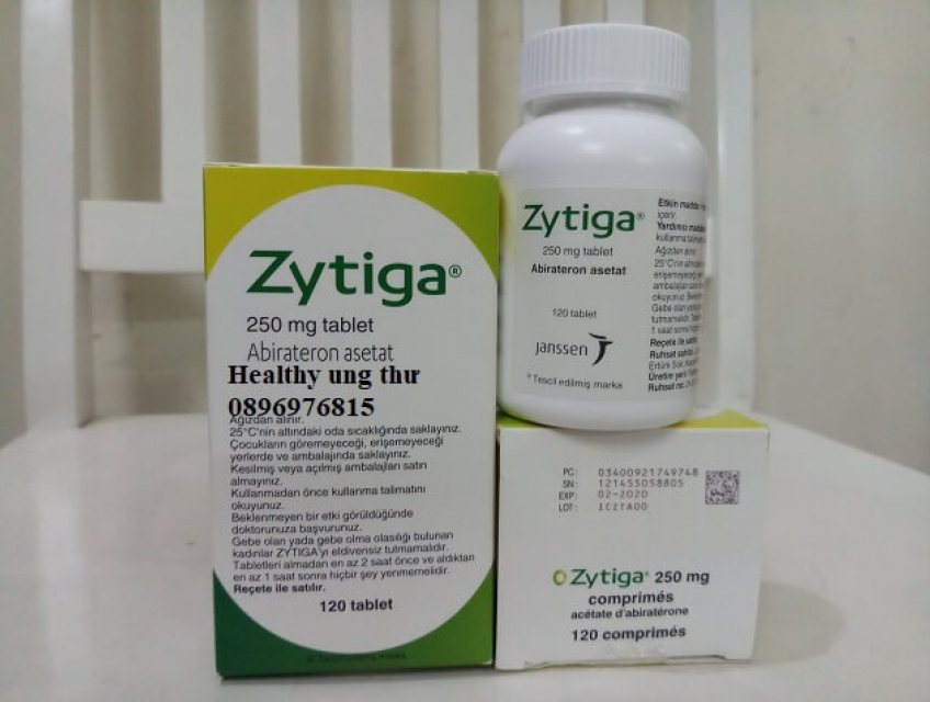 Thuoc Zytiga 500mg dieu tri ung thu tien liet tuyen
