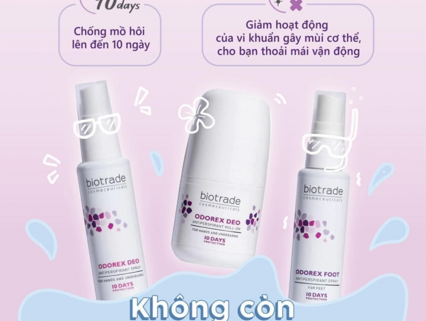 Lăn nách khử mùi hôi hiệu quả. Mỹ phẩm uy tín tại Việt Trì