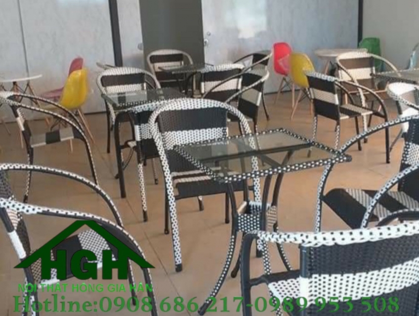 Bàn ghế cafe giá rẻ