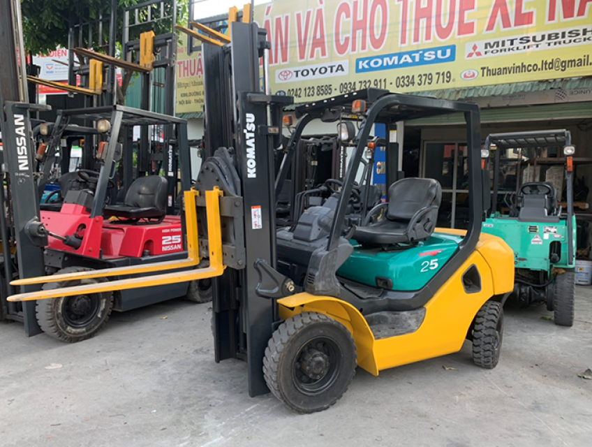 Cho thuê xe nâng tại khu công nghiệp chỉ từ 10 triệu/tháng