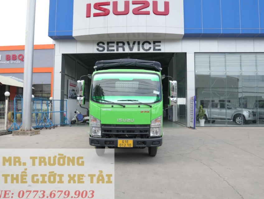 isuzu qkr270 thùng bạt