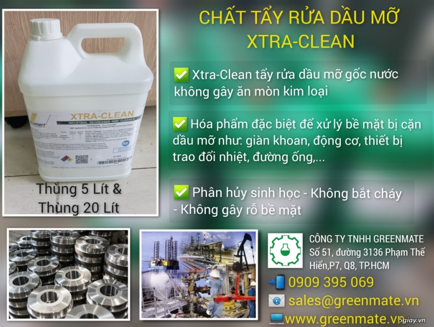 Chất tẩy rửa dầu mỡ XTRA-CELAN