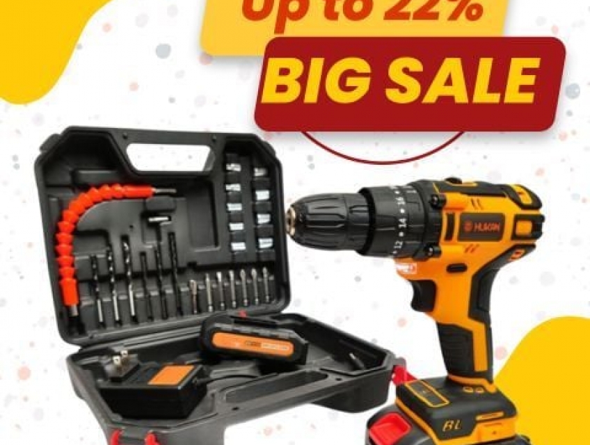 Máy khoan pin cầm tay mini HuKan XC8 - Chất lượng, rẻ nhất năm 2024 !