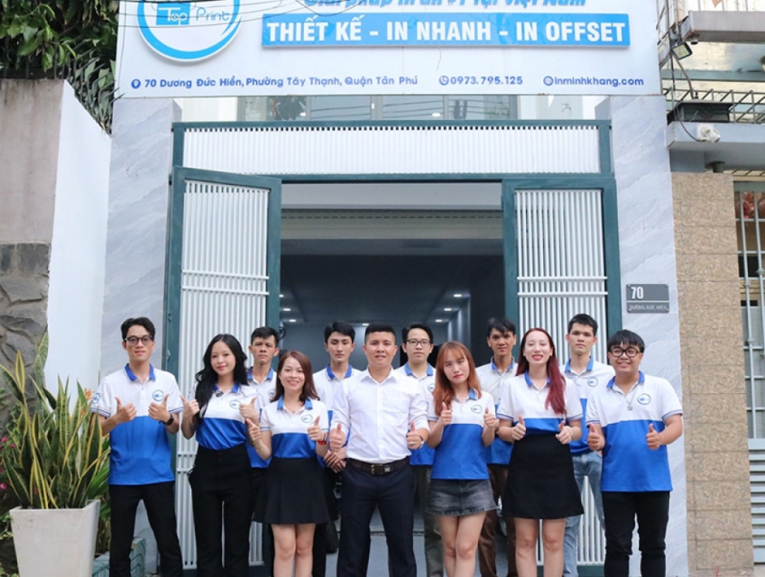 Bảng Hiệu Minh Khang - Nhận thi công backdrop trọn gói TPHCM