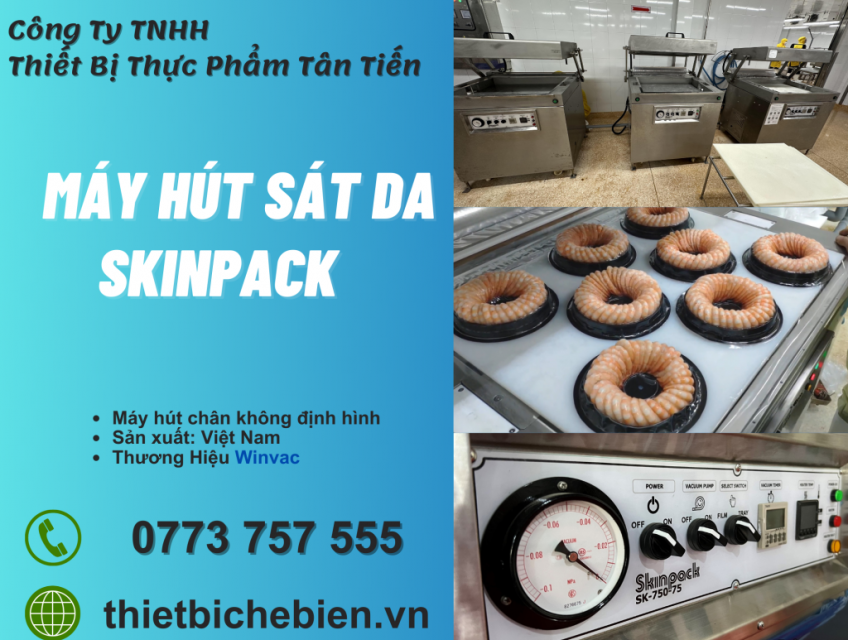 Máy hút sát da cá hồi