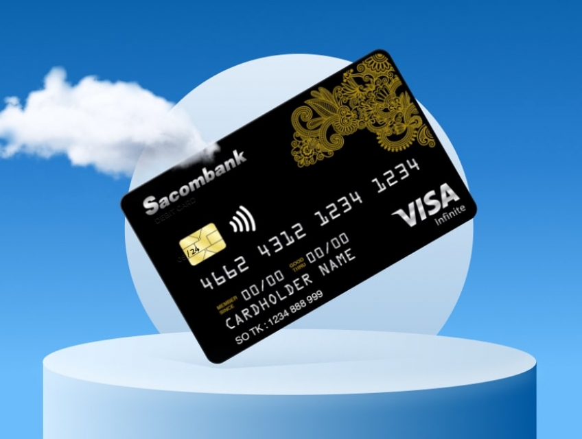 thẻ tín dụng sacombank có rút tiền mặt được không