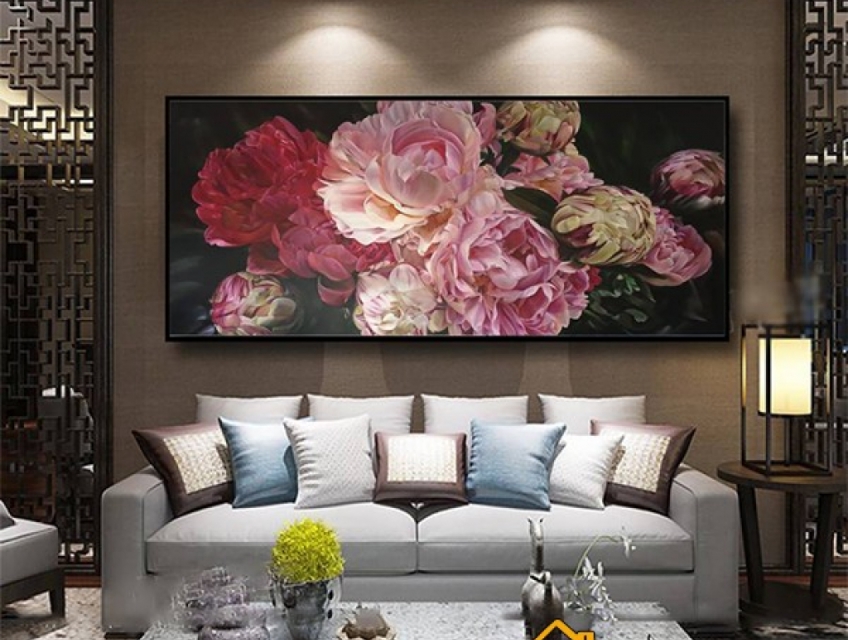 Tranh trang trí phòng ngủ cao cấp