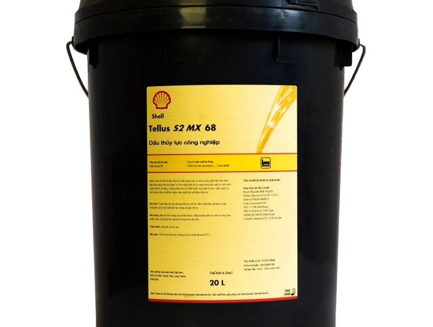 Đại lý mua bán dầu nhớt thủy lực Shell Tellus S2 MX 68 chính hãng.
